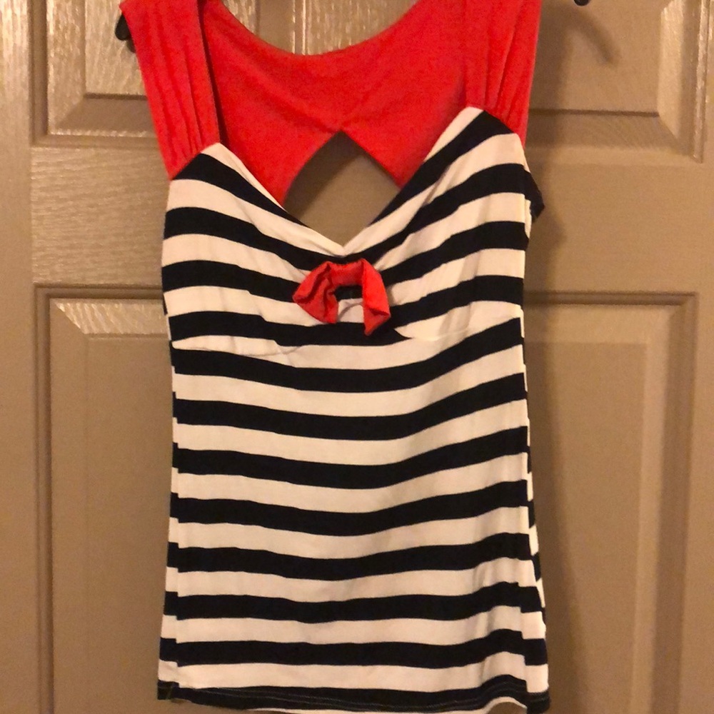 Sourpuss stripped top